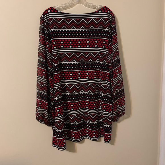 STYLE & CO. Long Sleeve Tunic Top size XL - Picture 7 of 15
